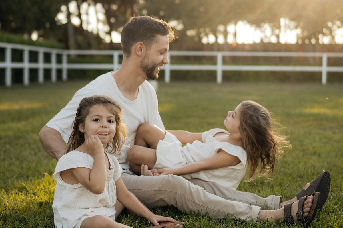 Family spending time together